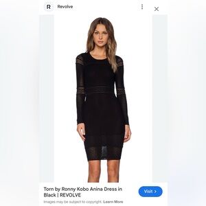 Ronny Kobo dress from Revolve size 6-8. New condition. Worn once.